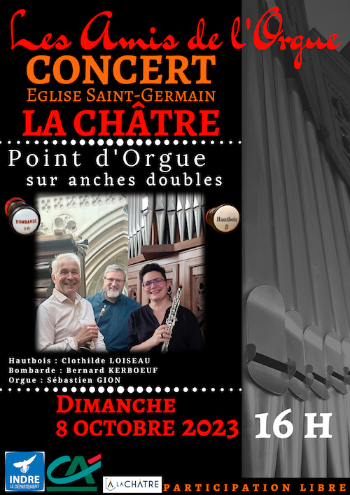 Concert église La Châtre 8 octobre 2023