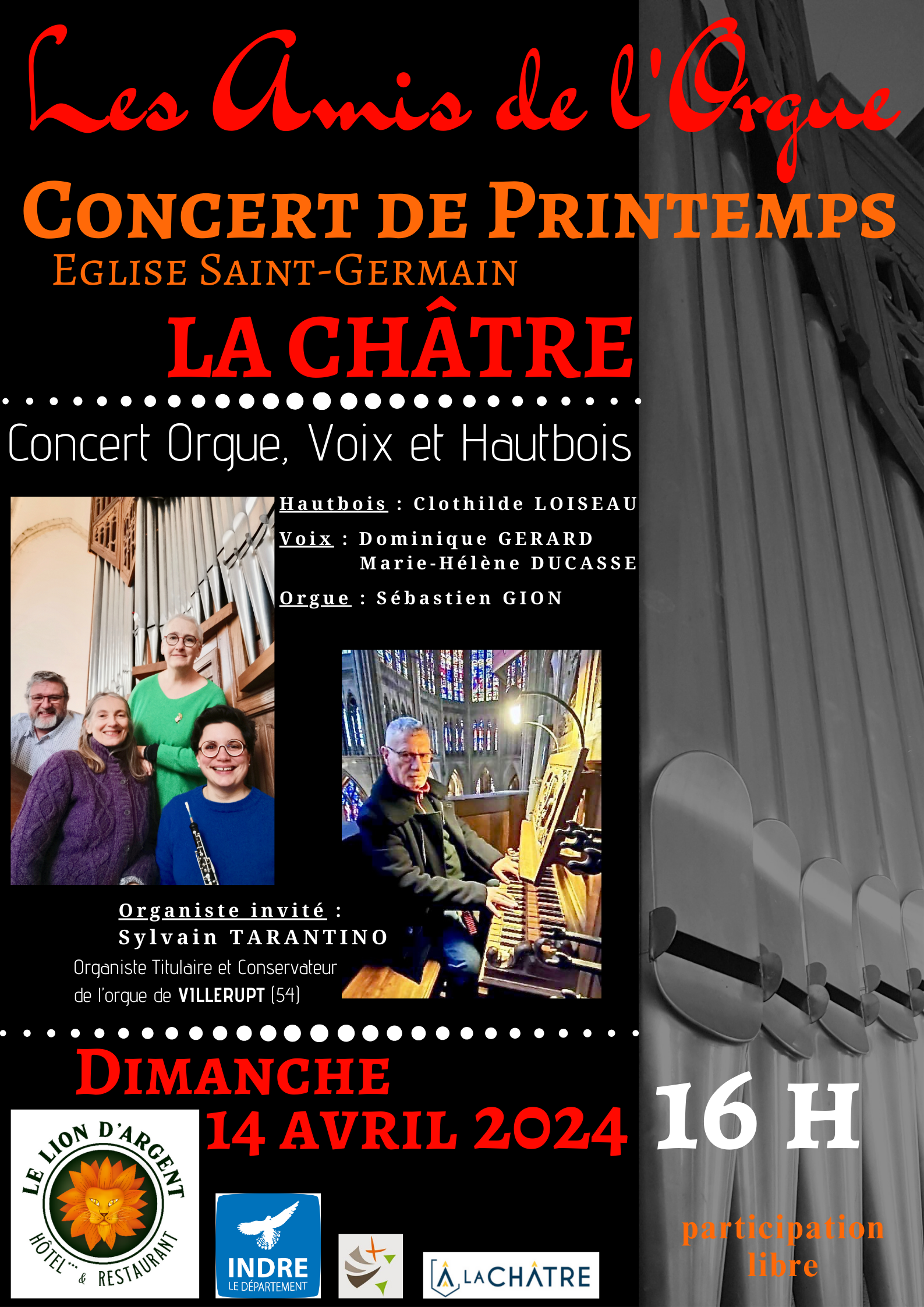 Concert de Printemps Eglise Saint Germain